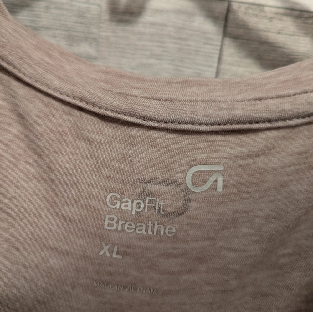 GAP Women's Short Sleeve Tan Tee Size Xl - Picture 4 of 6
